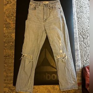 The Ankle Straight Ultra High Rise